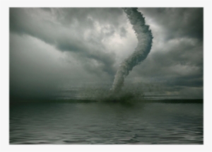 Tornado Storm Road Wind 16x12 Print Poster