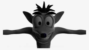 Http - //www - Junkiemonkeys - Com/wp Bandicoot Animation - Black And White Crash Bandicoot