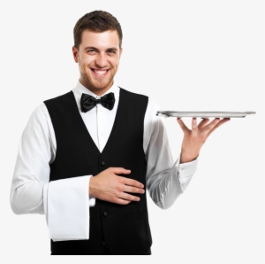 Chef With Plate - Chef With Plate Png