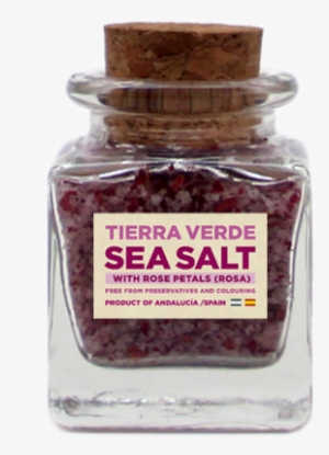 Sea Salt With Rose Petals - Portable Network Graphics