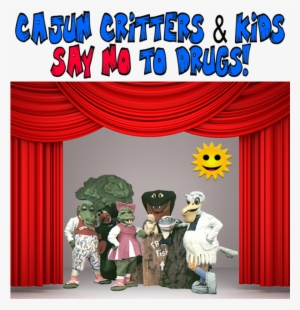Critters And Kids Say No - Portable Network Graphics