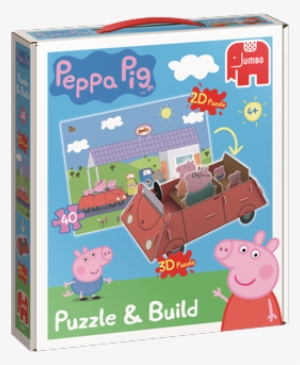 Peppa Pig Puzzle & Build 2d-3d - Peppa Pig
