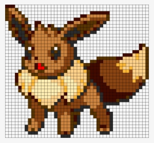 Eevee - Eevee Pokemon Pixel Art