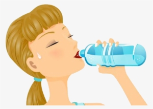 Also, It Is A Good Idea To Space Your Water Breaks - Drink Enough Water Cartoon