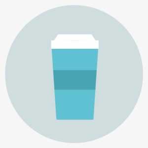 Free Coffee - Coffee Png In A Circle