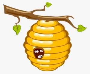 Honey Bee Beehive Clip Art - Bee Clip Art
