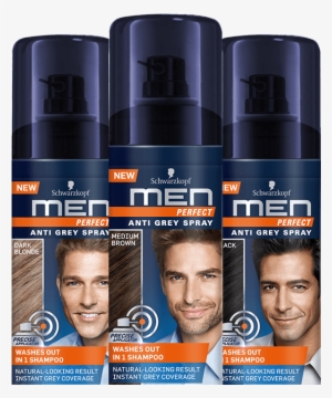 Men Perfect Com Home Anti Grey Spray - Shampoo