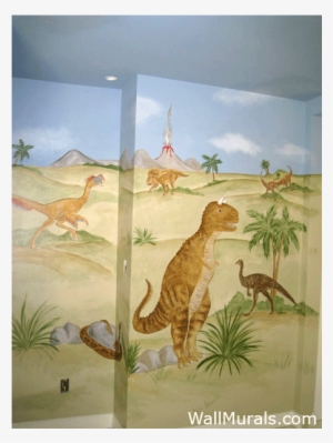 Dinosaur Murals - Walltastic Wt41745 Dinosaur Land Wall Mural