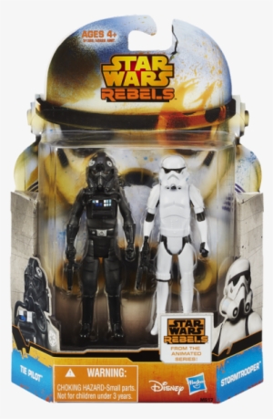 75" Mission Series 2-packs Stormtrooper & Tie Pilot - Sabine Star Wars Figure