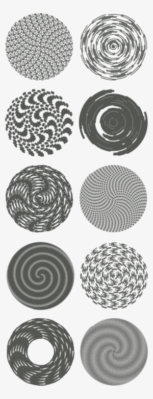 Spiral Design - Adesivos Para Vidros De Temperos