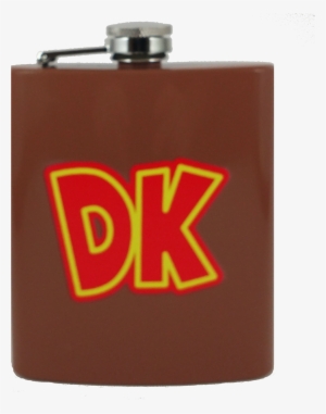 Donkey Kong Flask - Donkey Kong Barrels .png