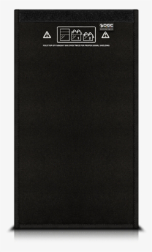 Large Black Hole Faraday Bag - Leather