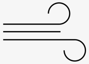 Blowing Wind Vector - Icon