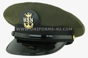 Us Navy Master Chief Petty Officer Aviation Green Hat - Us Navy Officer's Aviation Green Uniform