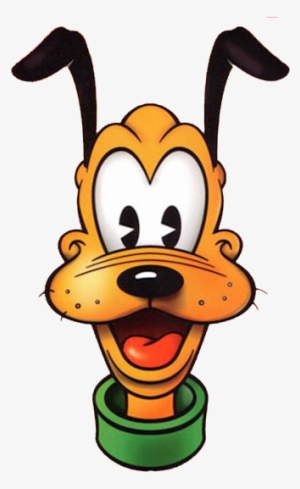 Dog Bone Clipart For Print - Pluto Disney Face