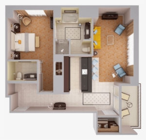 Want To See Moreview 3d Floor Plans - Chairman Room Layout