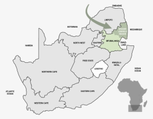 Kruger Lowveld Tourism Application Form - Outline Map Of South Africa With Provinces