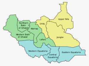 They Were Created Out Of The Three Historic Former - 10 States Of South Sudan