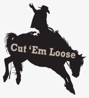 Bronc Riding At Grangeville Border Days - Bronc Riding Logo - 359x395 ...