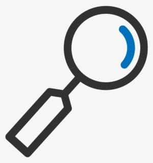 Icon Magnifying Glass - Canvas Print