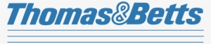 Thomas & Betts Logo Png Transparent - Thomas & Betts