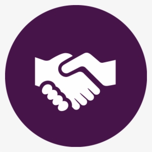 Icons-06 - Customer Relationship White Icon