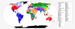 World Language Map The Amazing Diversity Of Languages - Diversity Chart Of The World