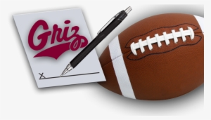 2018 Griz Football Signing Day Social - Football Ball Snap On Protective Slim Hybrid Rubber