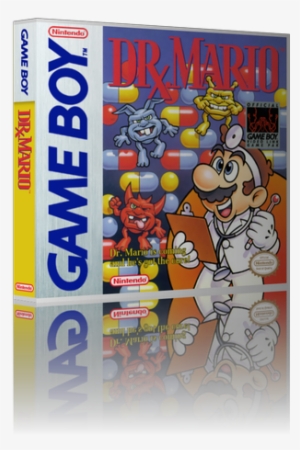 Mario Nintendo Ds Style Replacement Retro Gaming Case - Dr. Mario, 1990 [nintendo Game Boy]