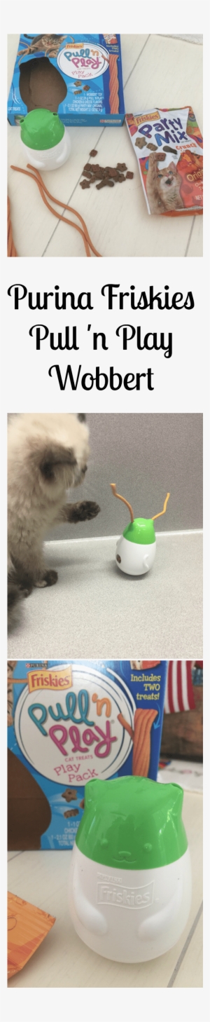Wobbert Is A Wobbly Cat Toy That Dispenses Treats And