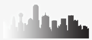 Image - Dallas Skyline Black And White