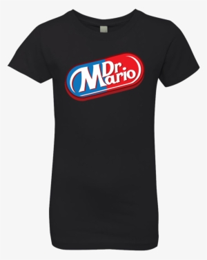 Mario Girls Premium T-shirt - Dr Pepper