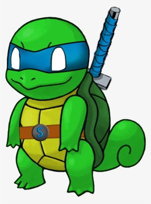 Teenage Mutant Ninja Squirtle - Squirtle As A Ninja Turtle