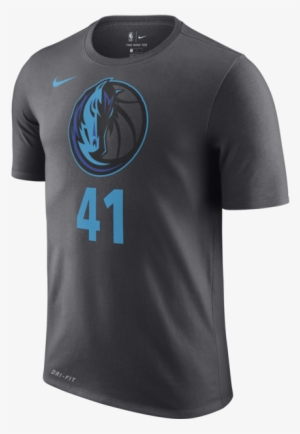 Dallas Mavericks City Edition 2018-2019 Dirk Player - Golden State Warriors The Town T Shirt