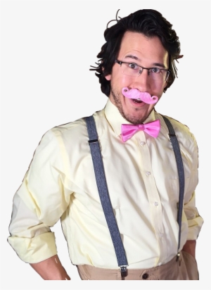Transparent Wilford Warfstache Wilford Warfstache - Guys With Pink Mustache