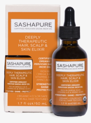 Deeply Therapeutic Hair ,scalp & Skin Elixir - Sashapure Deeply Therapeutic Hair Scalp & Skin