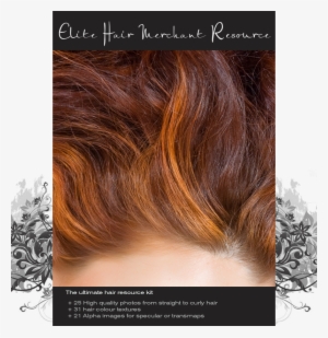 Elite Hair Mr - Auburn Hair With Highlights
