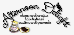 Group Image For Afternoon Delight ~ Hair Texture Sales - Calligraphy