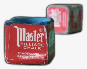 Make No Mistake - Master Billiard/pool Cue Chalk Box, 12 Cubes, Blue