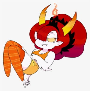 Cartoon Mammal Fictional Character Vertebrate Orange - Star Vs The Forces Of Evil Art Hekapoo