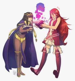 For Tharja's Birthday, I Will Finally Upload This Wonderful - Cordelia X Tharja