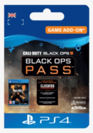 Call Of Duty Black Ops - Black Ops 4 Pass