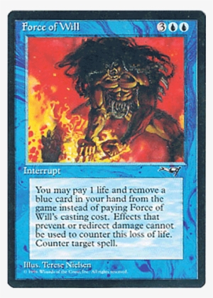 Magic: The Gathering - Force Of Will - Alliances