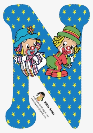 Abeceda Patata Patata Klauni - Letras Grandes Todo El Abecedario De Payaso