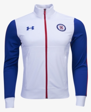 Under Armour Cruz Azul 2017 Jacket - Under Armour Cruz Azul 16/17 Track, White, Lg