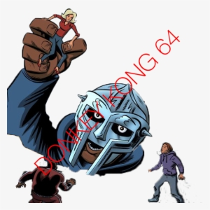 Mf Doom Fantastic Four Cover Par - Mf Doom Comics