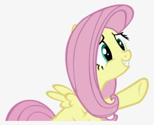 **magnate Rolled A Random Image Posted In Comment - Fluttershy Pointing
