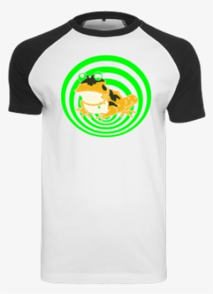 Hypnotoad Raglan Tee White - Flaming Star Punkrock Society Men-shirt