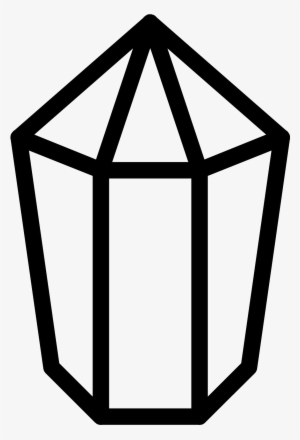 The Outer Shape Of The Object Is A Heptagon With A - Gemstone