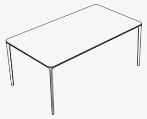 Slim Rectangular - Coffee Table